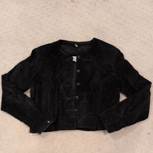 Black Women's Suade Jacket